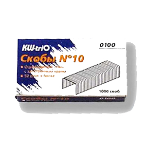 Скобы  №10  оцинкованные 0100   1/20