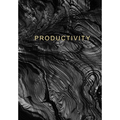 Бизнес-блокнот А5 100л 7БЦ "Productivity" клетка КЗ51003505