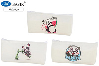 Пенал-косметичка "ПАНДА" из силикона   19*9 см  МС-5729