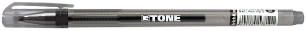 Ручка гелевая ЧЕРНАЯ  G-TONE	ЕК17810  1/12