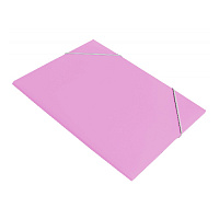 Папка на резинках  А4 Pastel пион, толщина - 30мм, пластик 0,40мм,  КР-000548
