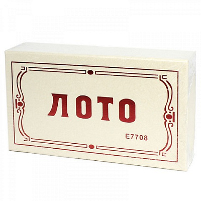 Лото игра дерев.     7708