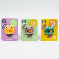 Нож канц.детский: "ЛЯГУШКА" мини, размер 9мм  арт.8147  1/24