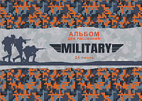 Альбом 24л "ЦИФРОВОЙ КАМУФЛЯЖ"  А4 на скобе   24-4479 *24   1/20