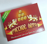 Лото игра дерев. "Русское лото"    