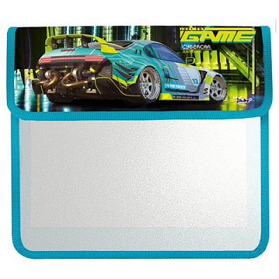 Папка А5 "GAME AUTO" на липучке ПТ-45  арт.71955