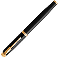 Ручка перьевая  IM Black GT  F, синие чернила  PARKER-1931645