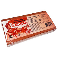 Пластилин скульптурный, 500г, терракотовый мягк.  ПС-МТ-500 