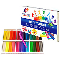 Пластилин 24цв. "Классика" со стеком,  480 г , ЛУЧ   28С1642-08  1/9