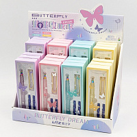 Ручка перьевая ПИШИ-СТИРАЙ  BUTTERFLY в под.упаковке арт.Z010