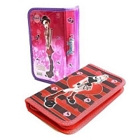 Пенал "PinUp Girls"  лам. серебро  250803   8П25  1/48