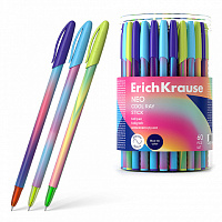 Ручка шариковая  Neo Stick Cool Ray Super Glide Technology синяя 0,7мм, игольч.н.   ЕК61012    1/60