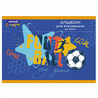 Альбом 24л.  "Футбол"  М-16565    1/25