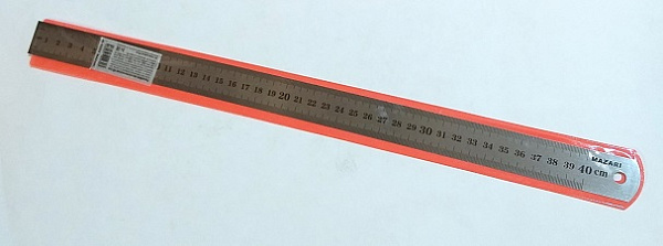 Линейка 40см металлическая  М-5564 1/12