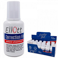 Штрих  20гр ELLOTT  с кисточкой спиртовой основе  ET -120S  1/12