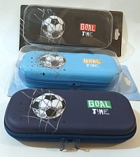 Пенал шк. GOAL  с отк.планкой,ткань 21*9,5*4,5см  арт.6649