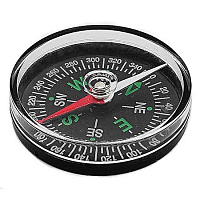 Компас черный без крышки  К-06660