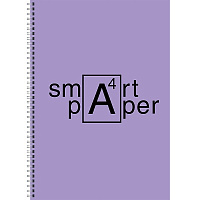 Тетрадь 80л.А4 гребень "Smart paper. No 3"сирен.цв.листов   клетка  ТС4804953     1/30